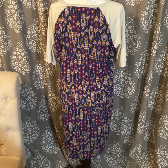 3x LuLaRoe Aztec print Julia dress - Picture 3 of 5